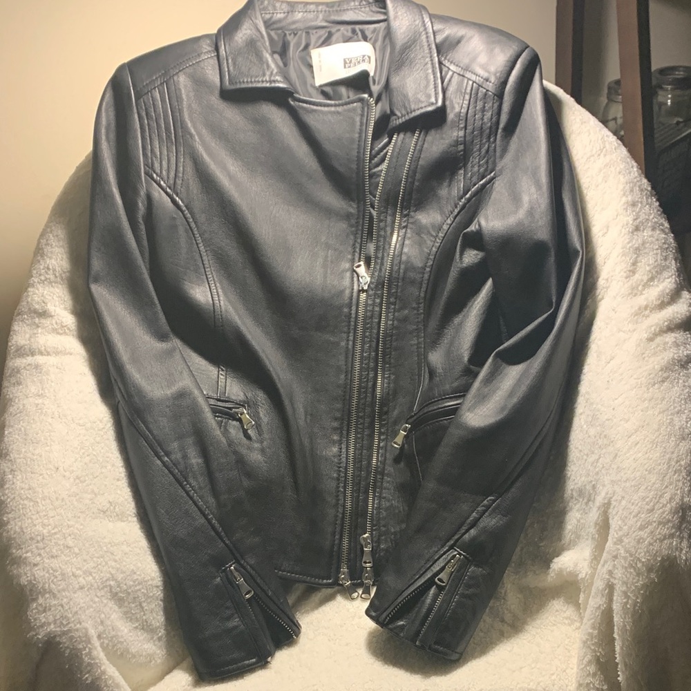 Wilsons Leather Women's Dark Gray Jacket